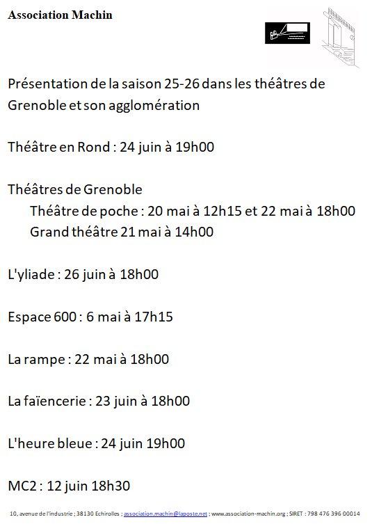 Presentation saison 25 26