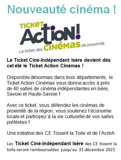 Ticket action cinema