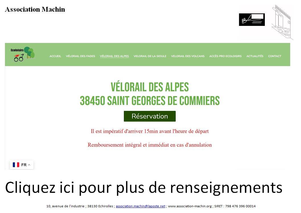 Velorail des alpes